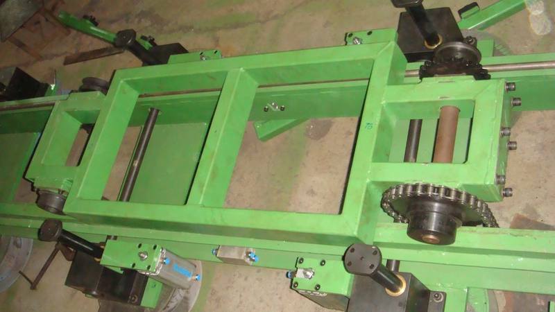 Fabricated body transfer station