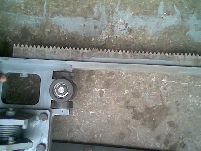 Machined gear rack