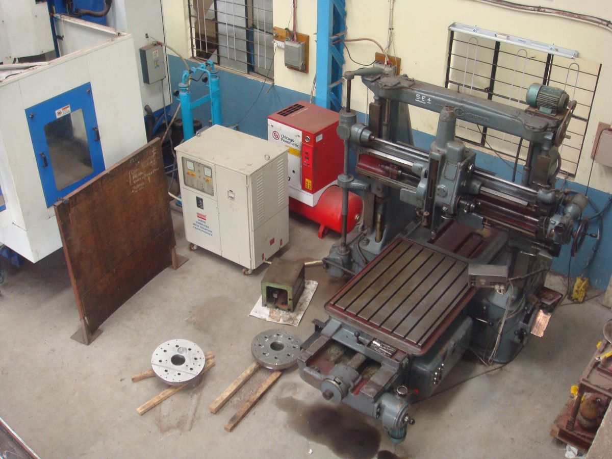 Machining centres in a partner factory