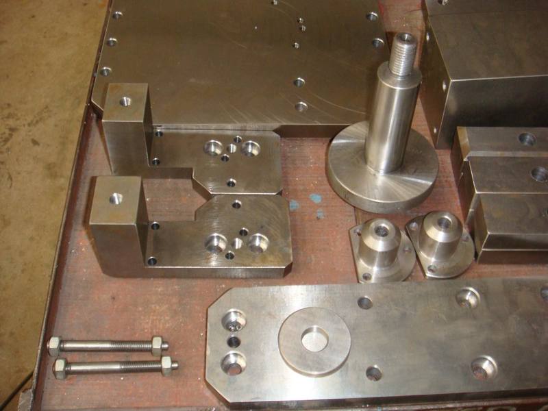 Precision machined fixture assembly