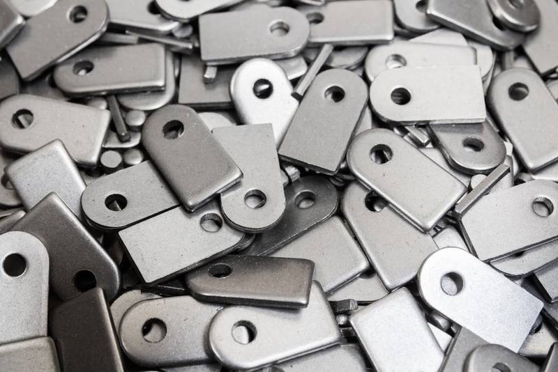 Laser cut steel plate components