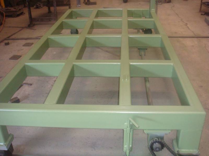 Fabricated storage system frame
